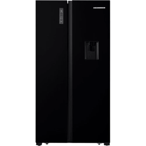 Холодильник Side-by-Side Heinner HSBS-520NFBKWDF+