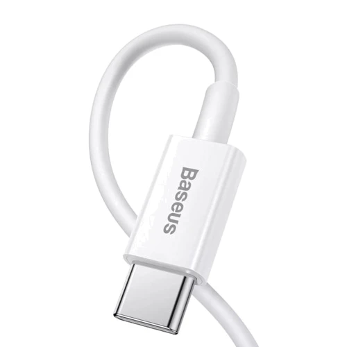 Кабель Baseus Cable USB-C to Lightning Superior Series PD 20W 25cm White (CATLYS-02): Длина 0.25 м