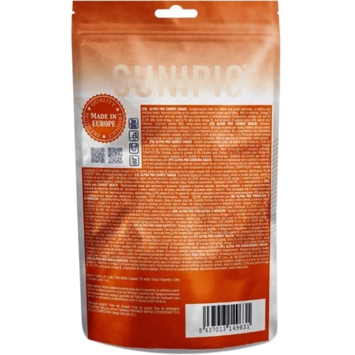 Снеки Cunipic Alpha Pro морковные подушечки с ягодной начинкой 50 г (8437013149631) фото 1