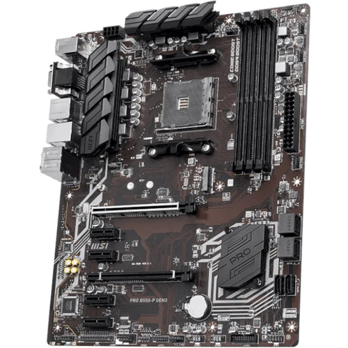 MSI PRO B550-P GEN3 (911-7B86-051): Оперативная память 4xDDR4 4400 МГц, до 128 ГБ