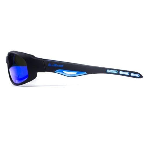Спортивные очки Очки поляризационные BluWater Buoyant-2 Polarized (G-Tech™ blue) синие зеркальные (4БУЯ2-90П): Свойства линз Зеркальное покрытие, Поляризационные