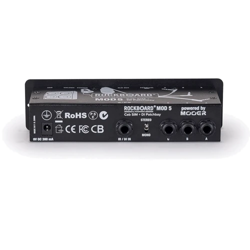 Педалборд ROCKBOARD RBO B MOD 5 - Cab SIM + DI Patchbay