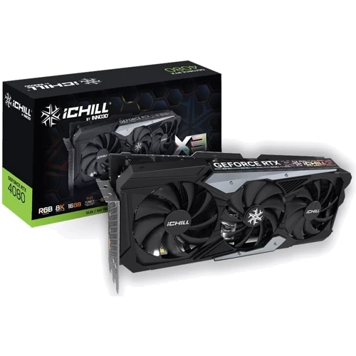 Видеокарта INNO3D GEFORCE RTX 4080 16 GB ICHILL X3 (C40803-166XX-187049H)