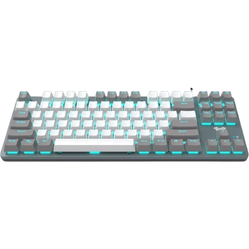 Клавиатура Aula F3287 Keycap KRGD Blue USB UA Grey/White (6948391240954): Тип клавиатуры игровая