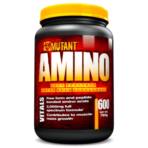 

Mutant Amino 600 Tablets