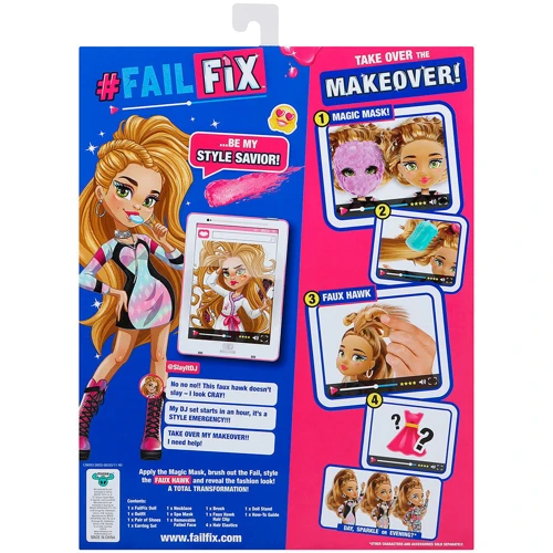 Игровой набор с куклой Failfix серии Total Makeover - Диджейка (12802) фото 9