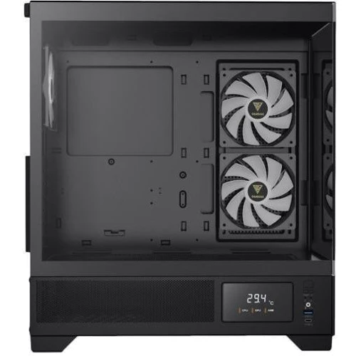 Корпус GAMDIAS Atlas M1 Black (4712960139565): Мощность БП, Вт нет