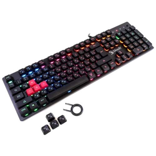Клавиатура A4Tech Bloody B160N Black: Подключение проводное
