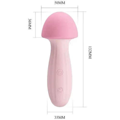 Вибромассажер серии Pretty Love MUSHROOM, BI-014681