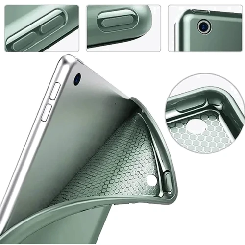 Аксесуар для iPad BeCover Tri Fold Soft TPU Silicone Dark Green для iPad 10.2 2019-2021/iPad Air 2019/Pro 10.5 (708514): Тип аксесуара чехол