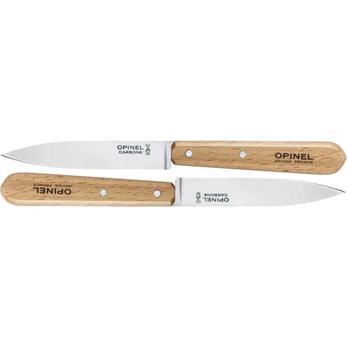 Набір кухонних ножів Opinel Office №102 carbon steel 2 предмети (204.63.53)