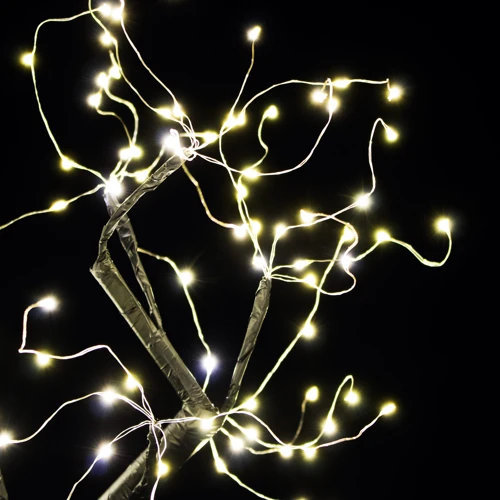 Дерево Springos светодиодное 45 см 90 LED теплый белый (CL0119): Длина, м 0.45