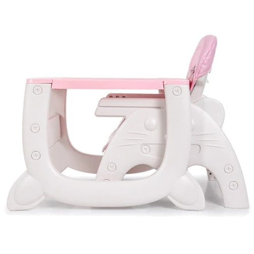 Стульчик для кормления 2 в 1 Bambi M 3612-8 (pink)