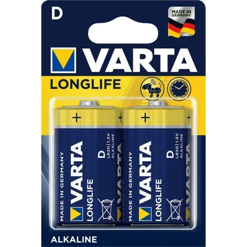 Varta D bat Alkaline 2шт LONGLIFE EXTRA (04120101412)