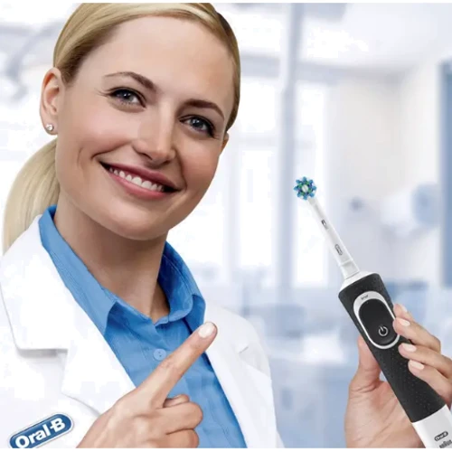 Зубная щетка Braun Oral-B D100.413.1 Vitality 100 CA Vitality Black фото 7