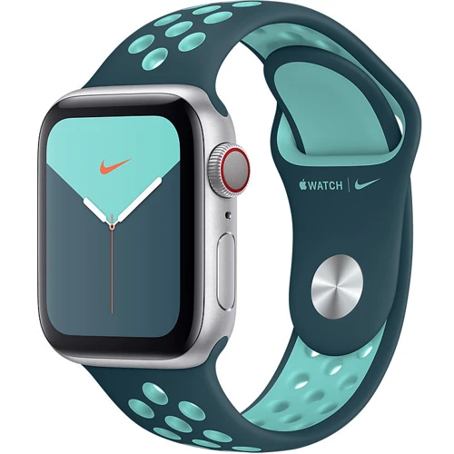 Аксесуар для Watch Apple Sport Band Nike Midnight Turquoise/Aurora Green (MXQX2) for Apple Watch 38/40mm: Виробник Apple