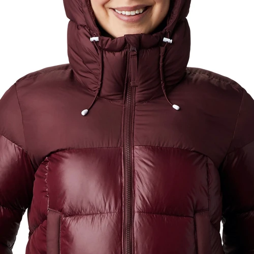 Куртка Columbia Pike Lake™ II Insulated 1909281-671 44 зимова бордова з капюшоном: Вид Куртки