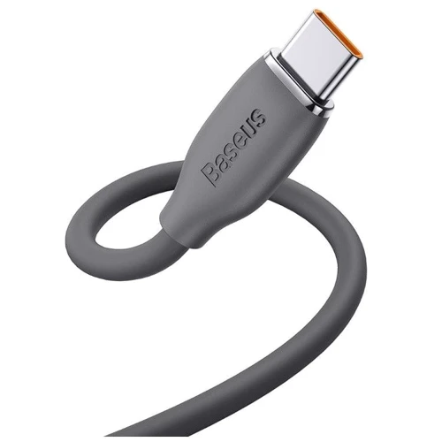 Кабель Baseus USB Cable to USB-C Jelly Liquid Silica Gel Fast Charging 100W 1.2m Black (CAGD010001): Длина 1.2 м