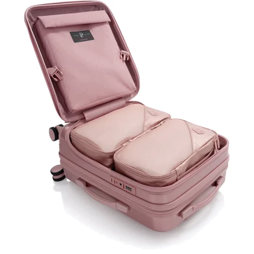 Чемодан Heys EZ Fashion (S) Rose Gold (10162-0031-21)/(10162-0031-S3): Тип ручки Телескопическая ручка, Короткая ручка