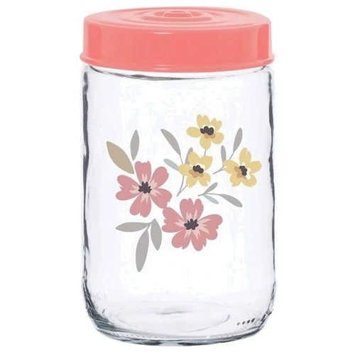 Емкость для хранения HEREVIN Pink Flowers 0.6л (171441-075)