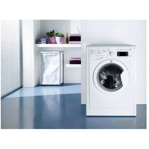 Стиральная машина Indesit IWDE 7105 B (EU/UA): Тип машины Автомат с сушкой
