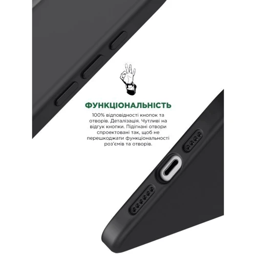 Чехол для iPhone ArmorStandart ICON2 Case Black for iPhone 15 Plus (ARM70512): Цвет черный