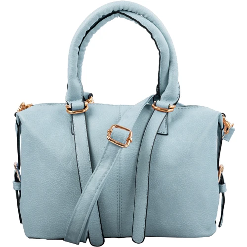 Женская сумка саквояж Valiria Fashion голубая (DET1112-1): Пол Женский