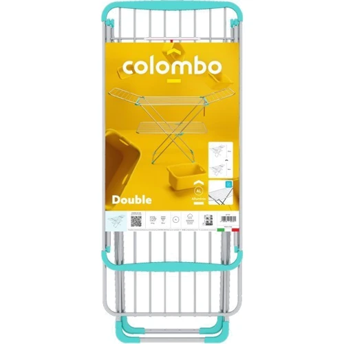 Сушка для белья Colombo Double напольная (ST797): Материал металл