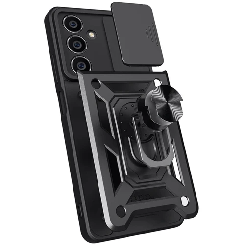 Чехол для телефонов BeCover Military Black for Samsung A256 Galaxy A25 5G (711010): Тип накладка на заднюю часть