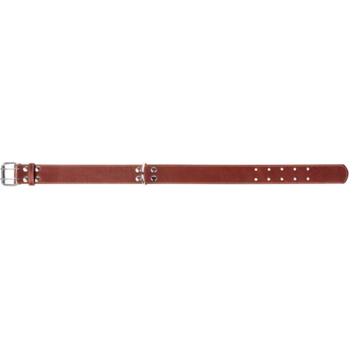 Ошейник Collar для собак двойной 4.5x56-68 см коричневый: Тип Обычные