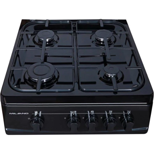 Газова плита Milano ML50 G1/01 Black: Тип духовки газовая