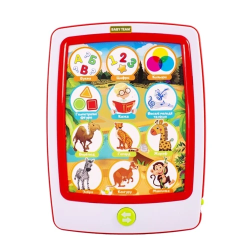 Игрушка музыкальная Baby Team Планшет (8631): Назначение игрушки Мелкая моторика, Координация движений, Музыкальное восприятие, Цветовое восприятие