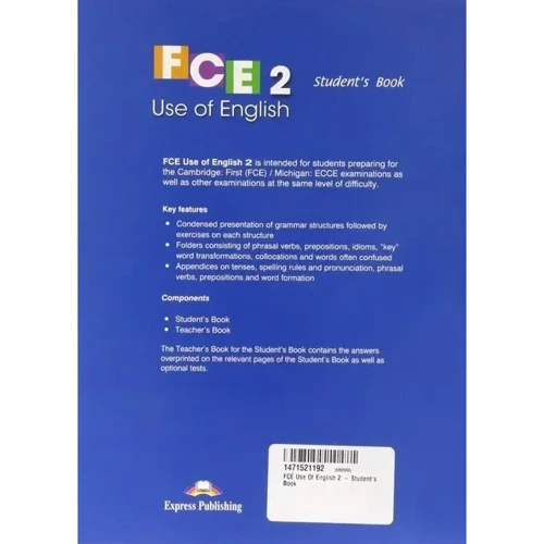 FCE Use of English Revised Edition 2: Student's Book: Виробник Express Publishing