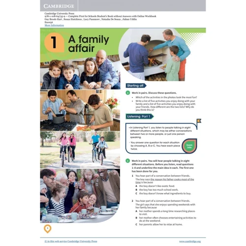 Complete First for Schools 2nd Edition: Student's Pack (Student's Book without Answers with Online Practice, Workbook without Answers with Audio Download): Обложка Мягкая