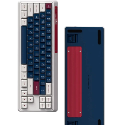 Клавиатура FL Esports CMK68 SAM Metal Heart Kailh MX Cool Mint wireless Three-Mode: Интерфейс подключения Bluetooth