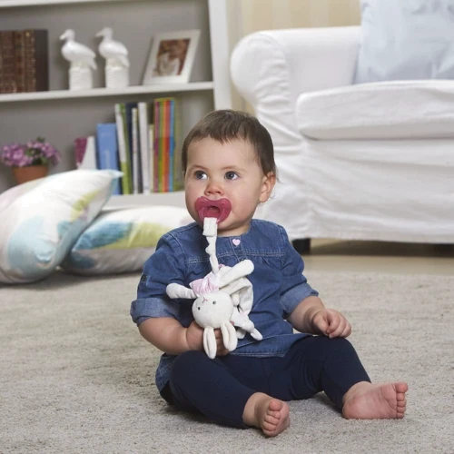 Іграшка з кліпсою для пустушки Chicco Лиса Fox (08013.10)