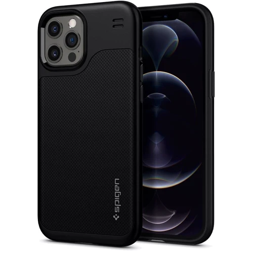 Чехол для iPhone Spigen Hybrid NX Matte Black (ACS01475) for iPhone 12 Pro Max