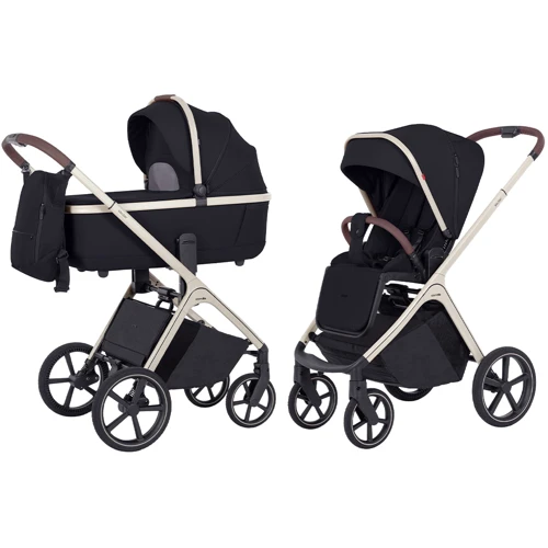 Коляска универсальная Carrello Vector CRL-6550 2в1 Pearl Black