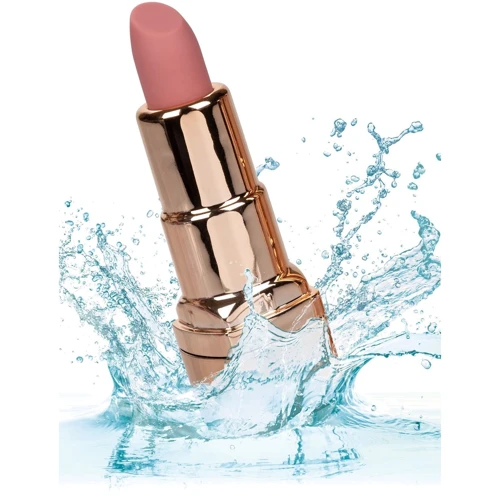 Вибратор в форме помады CalExotics Hide Play Lipstick Recharge, розовый