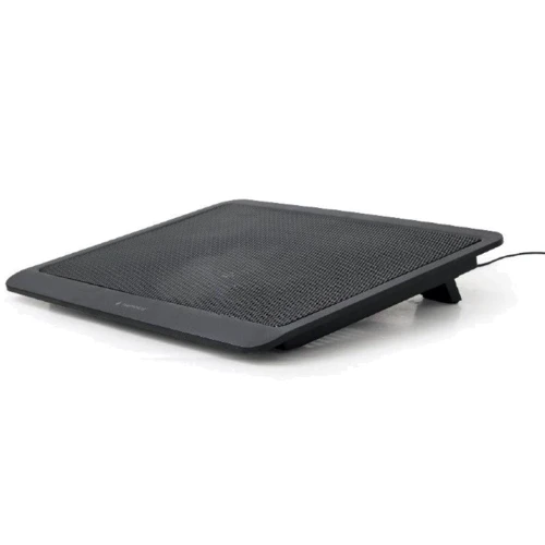 Подставка для ноутбука GEMBIRD 15 1x125 mm fan, black (NBS-1F15-03): Максимальный размер дисплея 15"