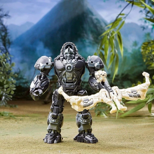 Трансформер Hasbro TRA MV7 New 15 AST Ba Weaponizer 2PK Optimus Primal (F3897_F4611): Функціональні характеристики Движущиеся