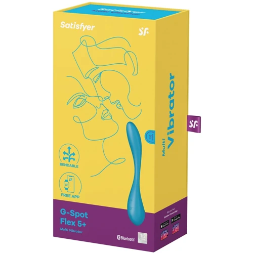 Универсальный смарт-вибратор Satisfyer G-Spot Flex 5+ Petrol