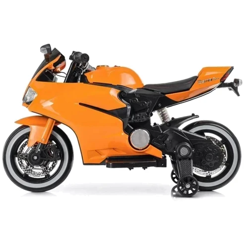 Детский электромотоцикл Bambi Racer Ducati оранжевый (M 4104EL-7): Рекомендуемый возраст от 3 лет до 8 лет