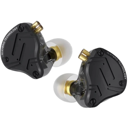 Наушники Knowledge Zenith ZS10 PRO X Mic Black: Тип крепления крепление на ушах