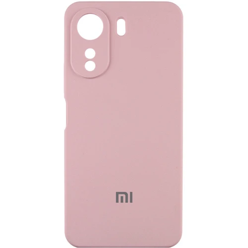 Чохол для телефона Lakshmi Premium Silicone Case з Logo Full Camera Pink Sand для Xiaomi Redmi 13C / Poco C65