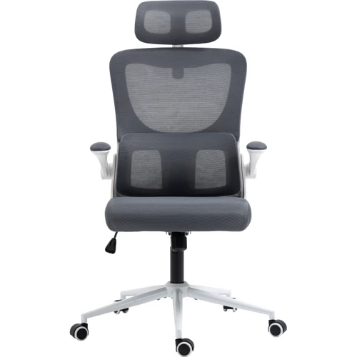 Крісло GT Racer X-5728 White/Gray фото 3