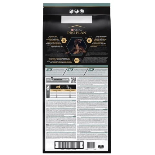 Сухой корм для собак Pro Plan Large Athletic с ягненком 14 кг (7613035415591): Вес упаковки 14 кг