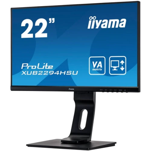 Монитор Iiyama ProLite XUB2294HSU-B1 Black: Разрешение Full HD (1920x1080)