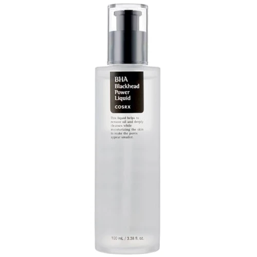 Cosrx BHA Blackhead Power Liquid Есенція від чорних точок та висипань з ВНА-кислотою, 100 ml