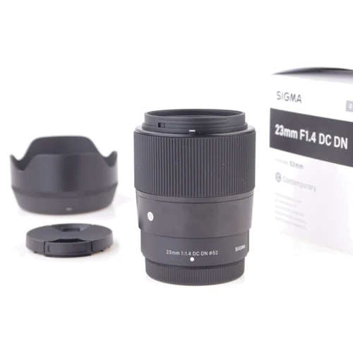 Объектив для фотоаппарата Sigma AF 23mm f/1.4 DC DN Contemporary (Sony E): Диаметр резьбы для светофильтра 52 мм